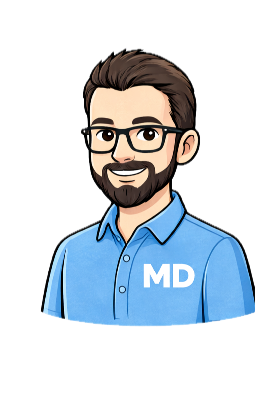 Comic-Avatar von Manuel Diederich